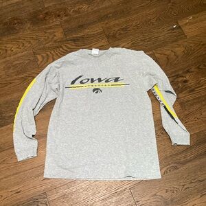 Vintage Iowa Hawkeyes Long Sleeve T-Shirt